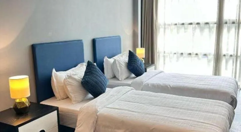 Bed in Tera Hotel Vientiane