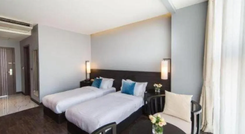 Bed in Tera Hotel Vientiane