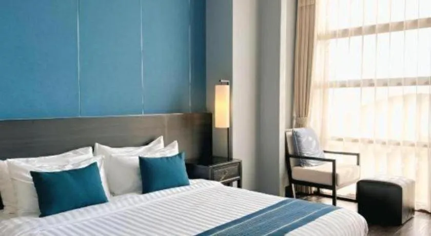 Bed in Tera Hotel Vientiane