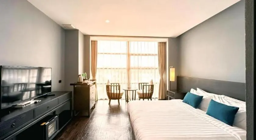 Bed in Tera Hotel Vientiane