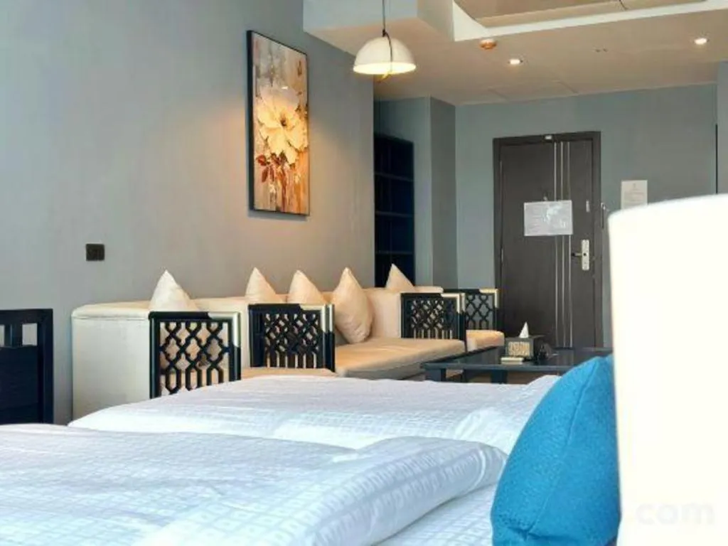 Bed in Tera Hotel Vientiane