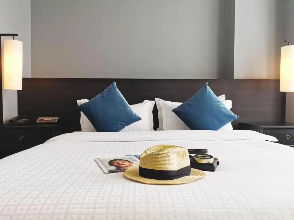 Bed in Tera Hotel Vientiane