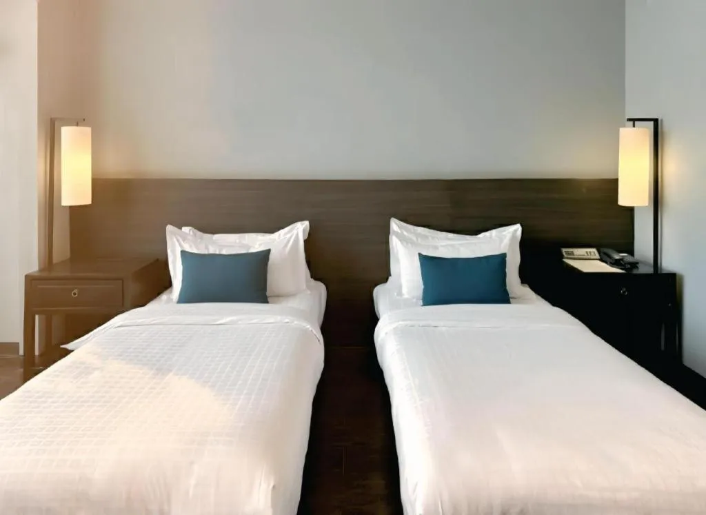 Bed in Tera Hotel Vientiane