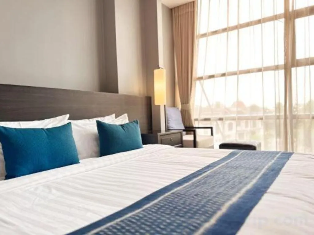 Bed in Tera Hotel Vientiane