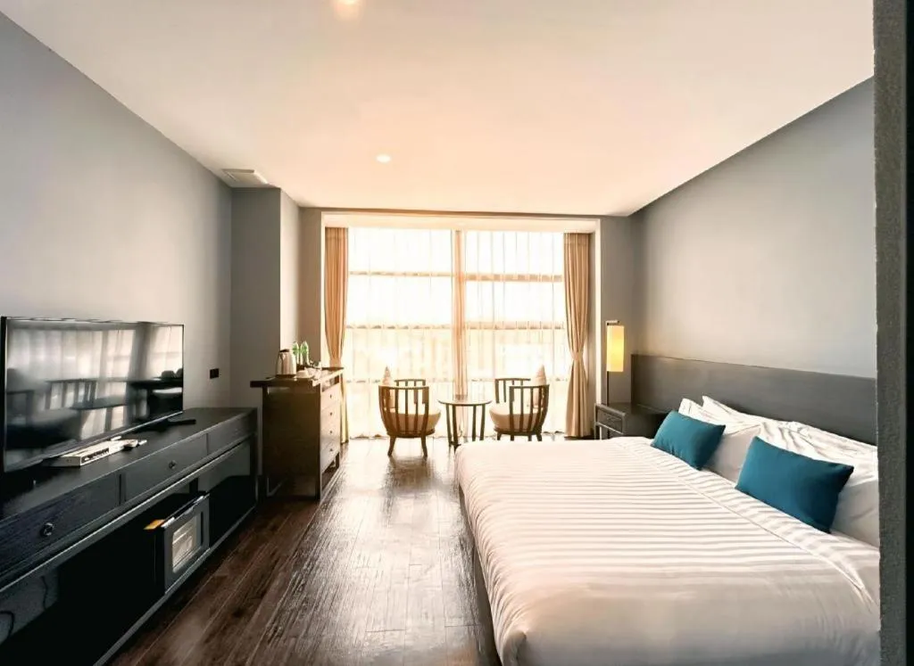 Bed in Tera Hotel Vientiane