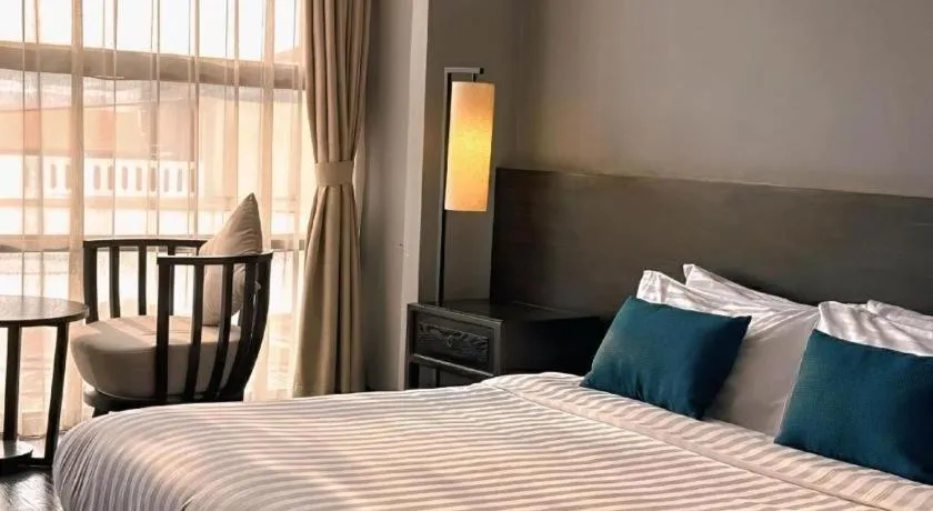 Bed in Tera Hotel Vientiane