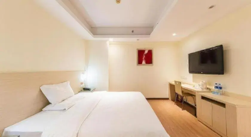 Bed in 7 Days Inn Guangzhou Panyu Square Shilian Road Bed in 7 Days Inn Guangzhou Panyu Square Shilian Road