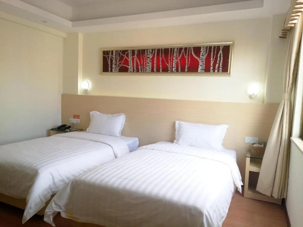 Bed in 7 Days Inn Guangzhou Panyu Square Shilian Road
