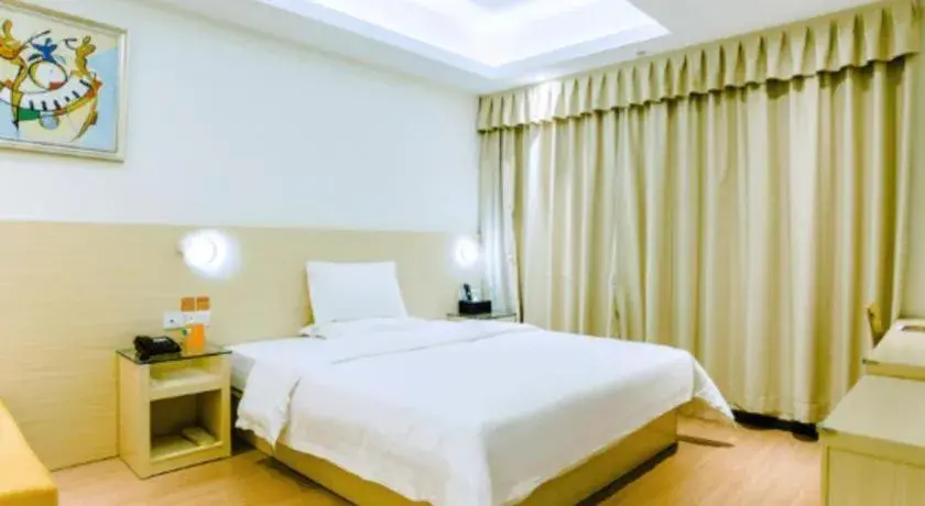 Bed in 7 Days Inn Guangzhou Panyu Square Shilian Road Bed in 7 Days Inn Guangzhou Panyu Square Shilian Road