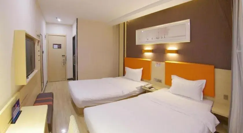 Bed in 7Days Premium Beijing Xidan Lingjing Hutong Metro Station Branch Bed in 7Days Premium Beijing Xidan Lingjing Hutong Metro Station Branch