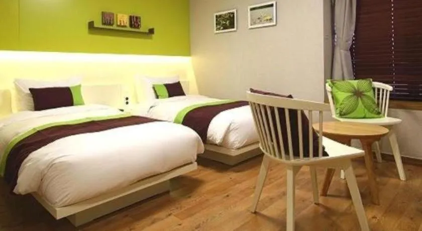 Bed in KT&G Sangsangmadang Chuncheon Stay (Korea Quality)