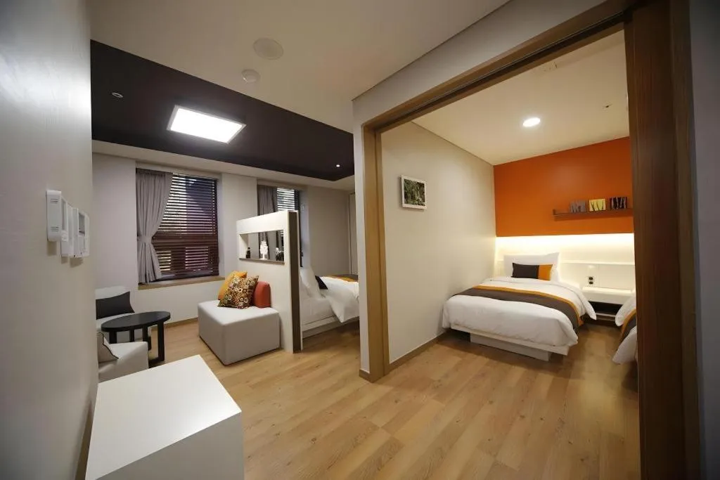 Bed in KT&G Sangsangmadang Chuncheon Stay (Korea Quality)