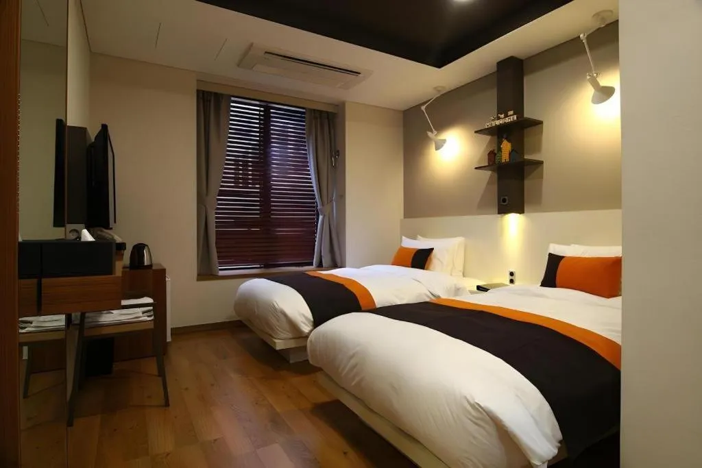 Bed in KT&G Sangsangmadang Chuncheon Stay (Korea Quality)