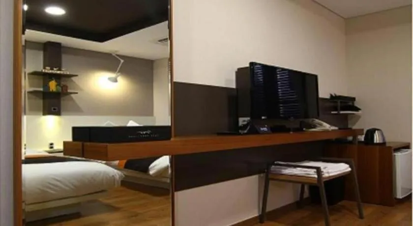 Bed in KT&G Sangsangmadang Chuncheon Stay (Korea Quality)