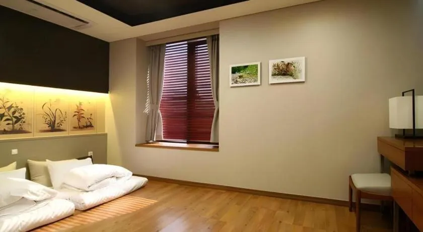 Bed in KT&G Sangsangmadang Chuncheon Stay (Korea Quality)