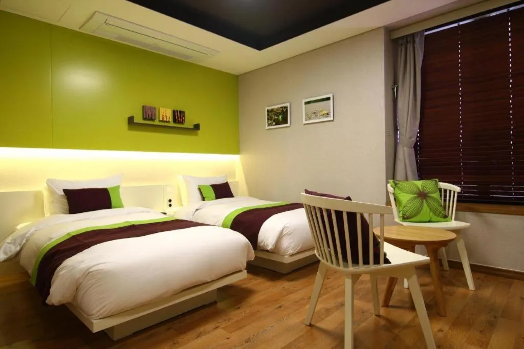 Bed in KT&G Sangsangmadang Chuncheon Stay (Korea Quality)
