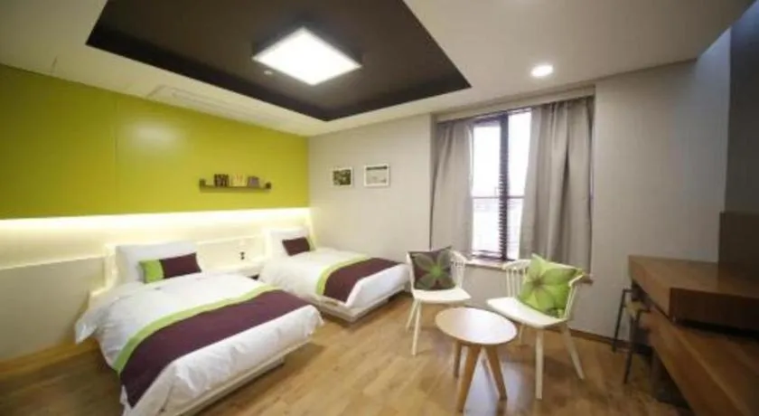 Bed in KT&G Sangsangmadang Chuncheon Stay (Korea Quality)