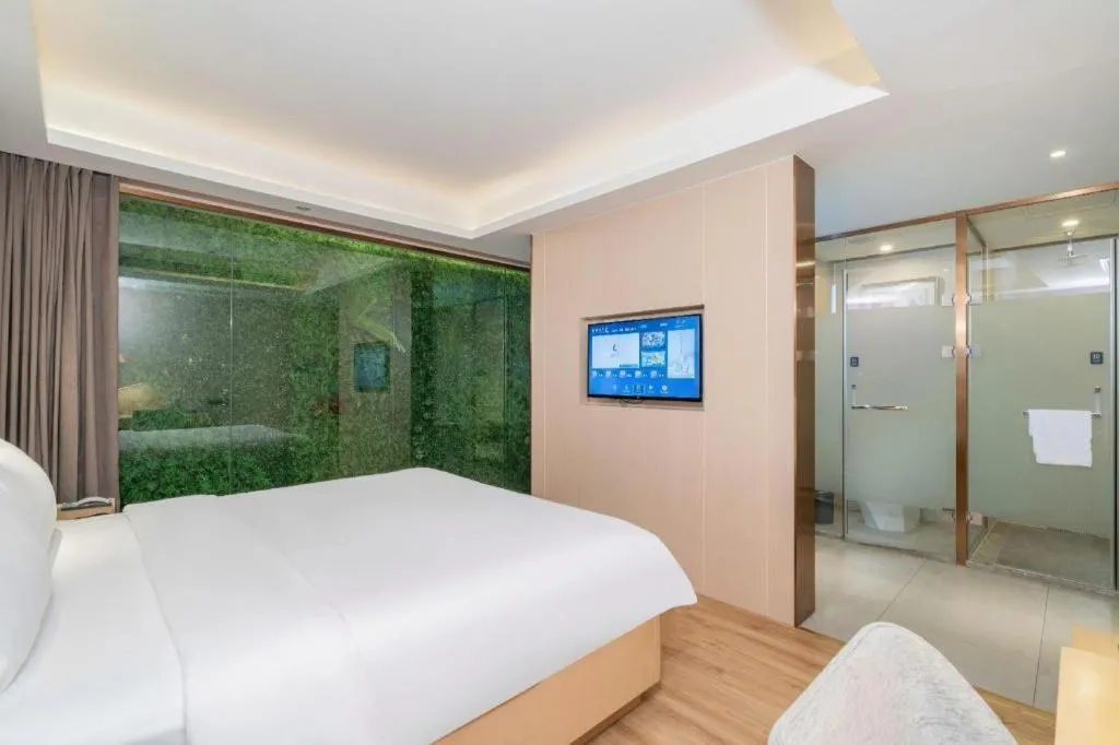 Bed in Lavande Hotel Bejing West Station South Square Lize Commercial Zone