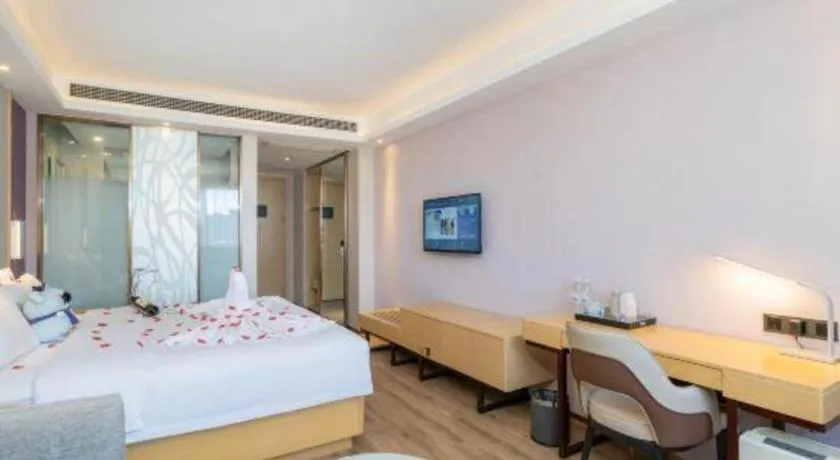 Bed in Lavande Hotel Bejing West Station South Square Lize Commercial Zone