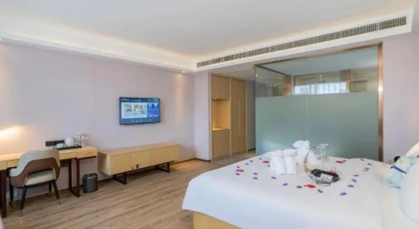 Bed in Lavande Hotel Bejing West Station South Square Lize Commercial Zone