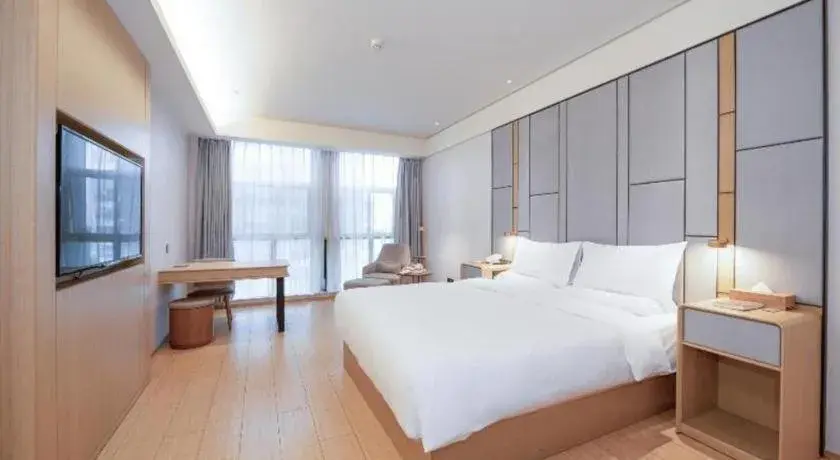 Bed in JI Hotel Chengdu High-tech Zone Bed in JI Hotel Chengdu High-tech Zone
