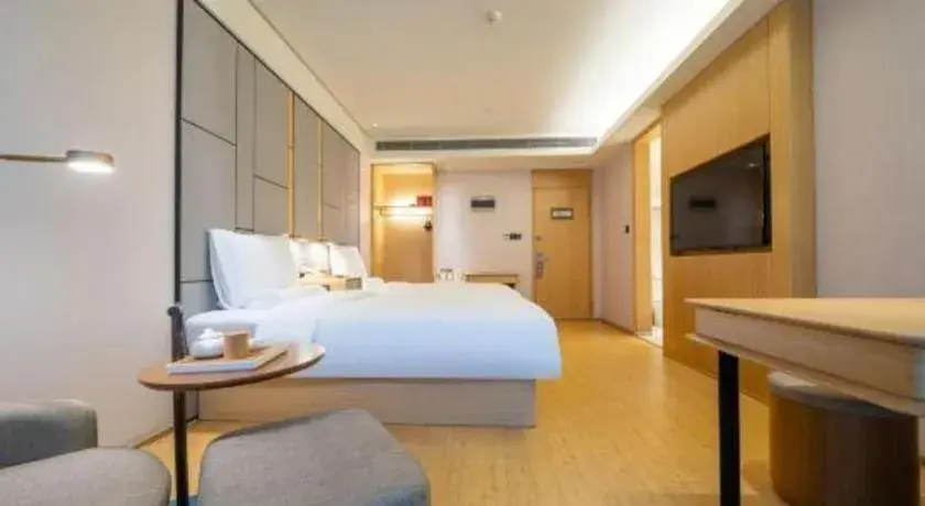 Bed in JI Hotel Chengdu High-tech Zone Bed in JI Hotel Chengdu High-tech Zone