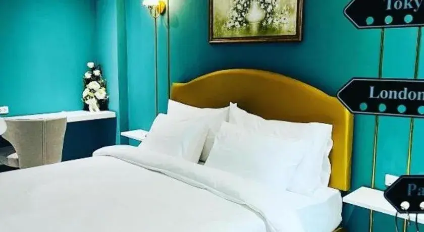 Bed in HUBBLE HOTEL Bed in HUBBLE HOTEL