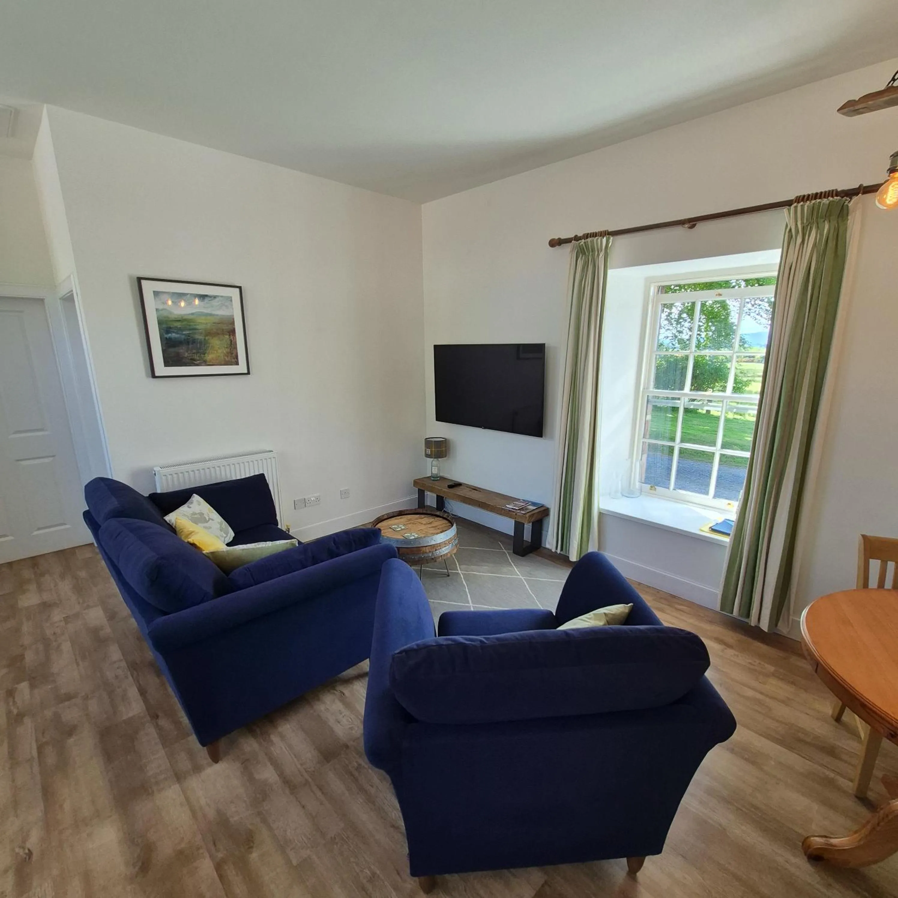 TV and multimedia in Loch Lomond Finnich Cottages