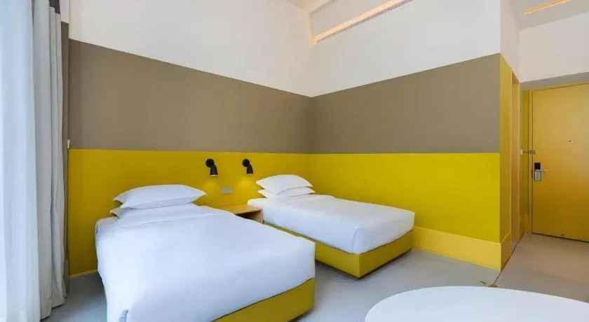 Bed in SongShan Lake PingShang Serviced Hotel