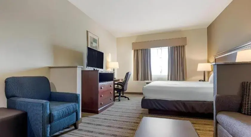 Bed in Best Western La Grange Inn & Suites Bed in Best Western La Grange Inn & Suites