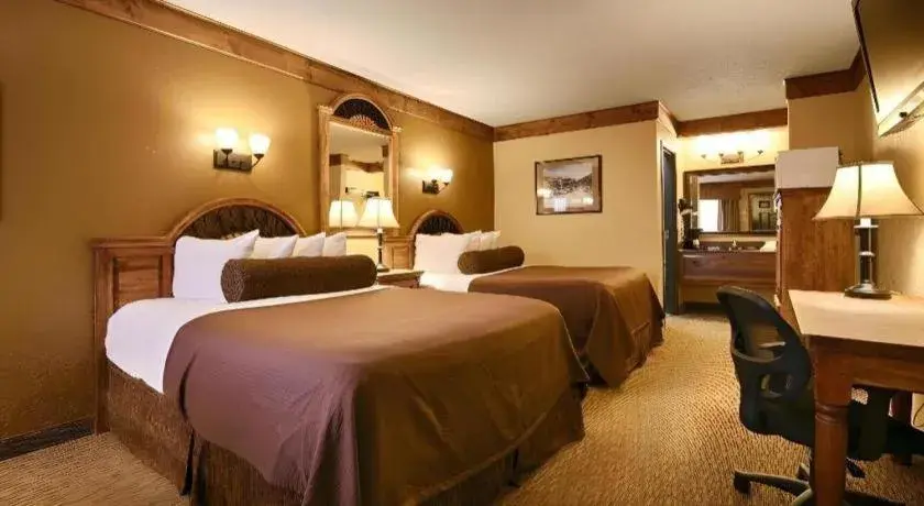 Bed in Best Western Rivers Edge Bed in Best Western Rivers Edge