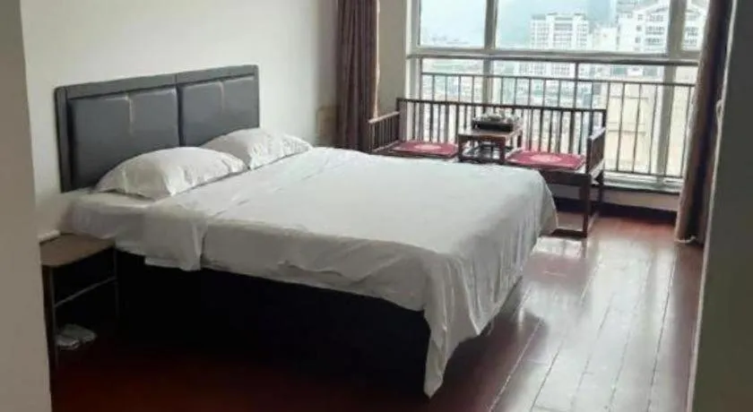Bed in GreenTree Inn Weihai Liugongdao Wharf Qingdao North Road Express Hotel