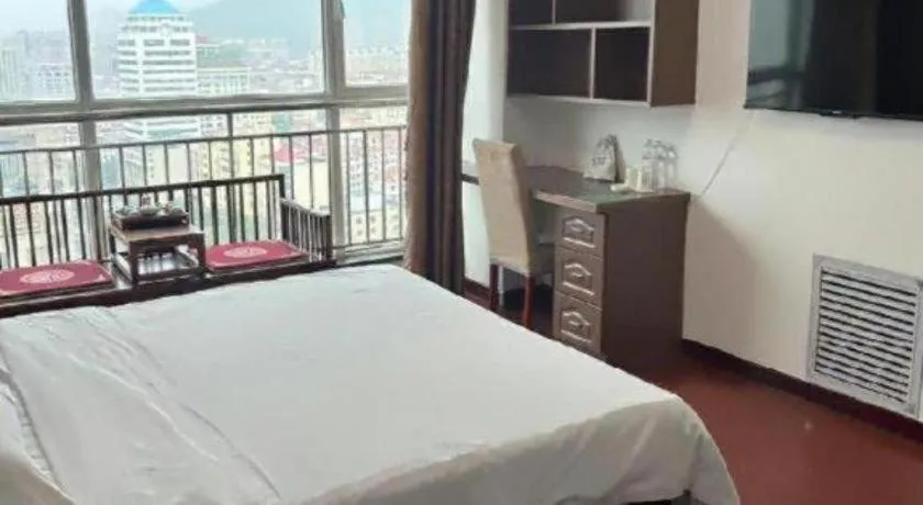 Bed in GreenTree Inn Weihai Liugongdao Wharf Qingdao North Road Express Hotel