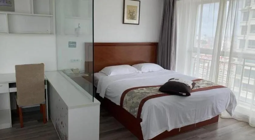 Bed in GreenTree Inn Weihai Liugongdao Wharf Qingdao North Road Express Hotel
