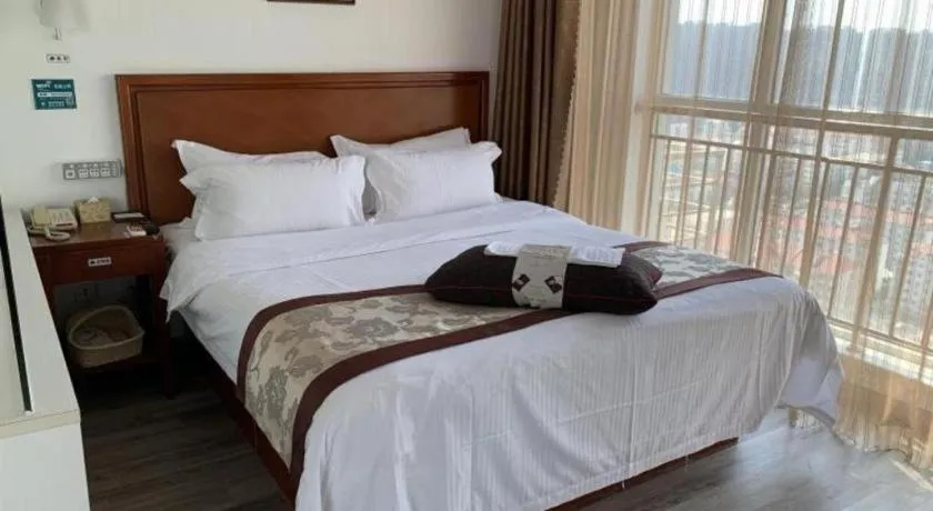 Bed in GreenTree Inn Weihai Liugongdao Wharf Qingdao North Road Express Hotel