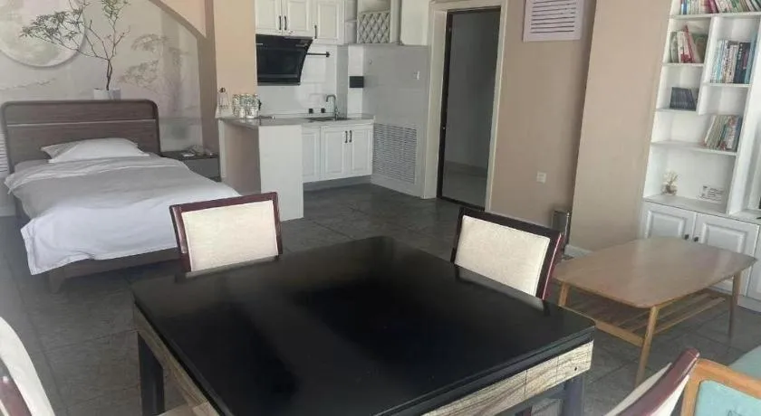 Bed in GreenTree Inn Weihai Liugongdao Wharf Qingdao North Road Express Hotel