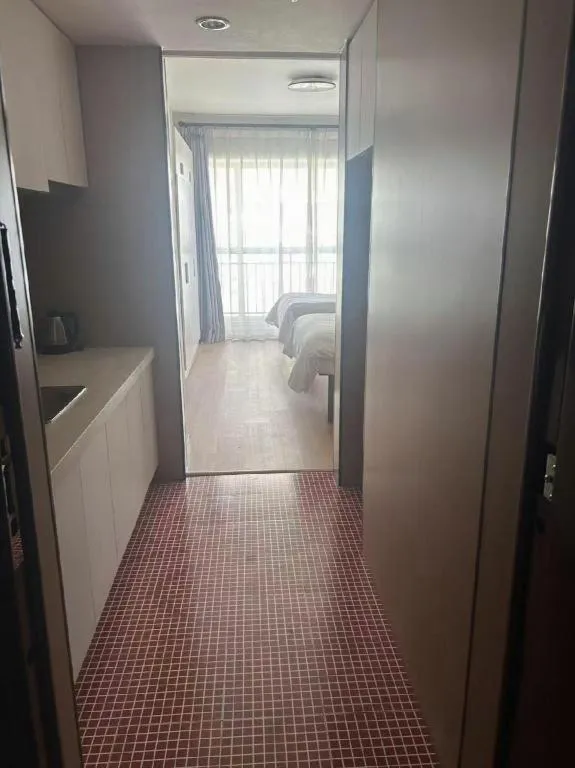 Bed in GreenTree Inn Weihai Liugongdao Wharf Qingdao North Road Express Hotel