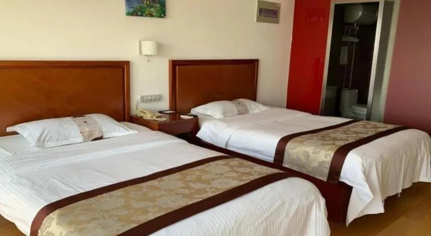 Bed in GreenTree Inn Weihai Liugongdao Wharf Qingdao North Road Express Hotel