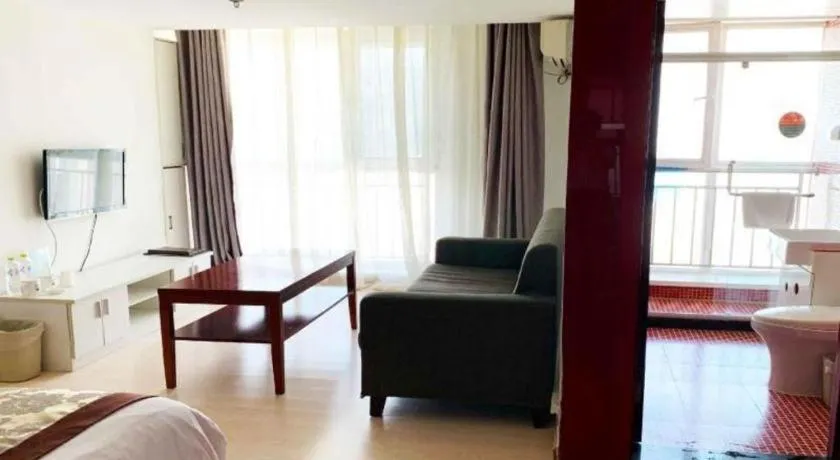 Bed in GreenTree Inn Weihai Liugongdao Wharf Qingdao North Road Express Hotel