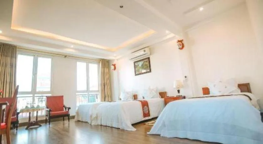 Bed in Ngoc Anh Hotel 2 Ninh Binh