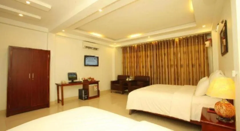 Bed in Ngoc Anh Hotel 2 Ninh Binh