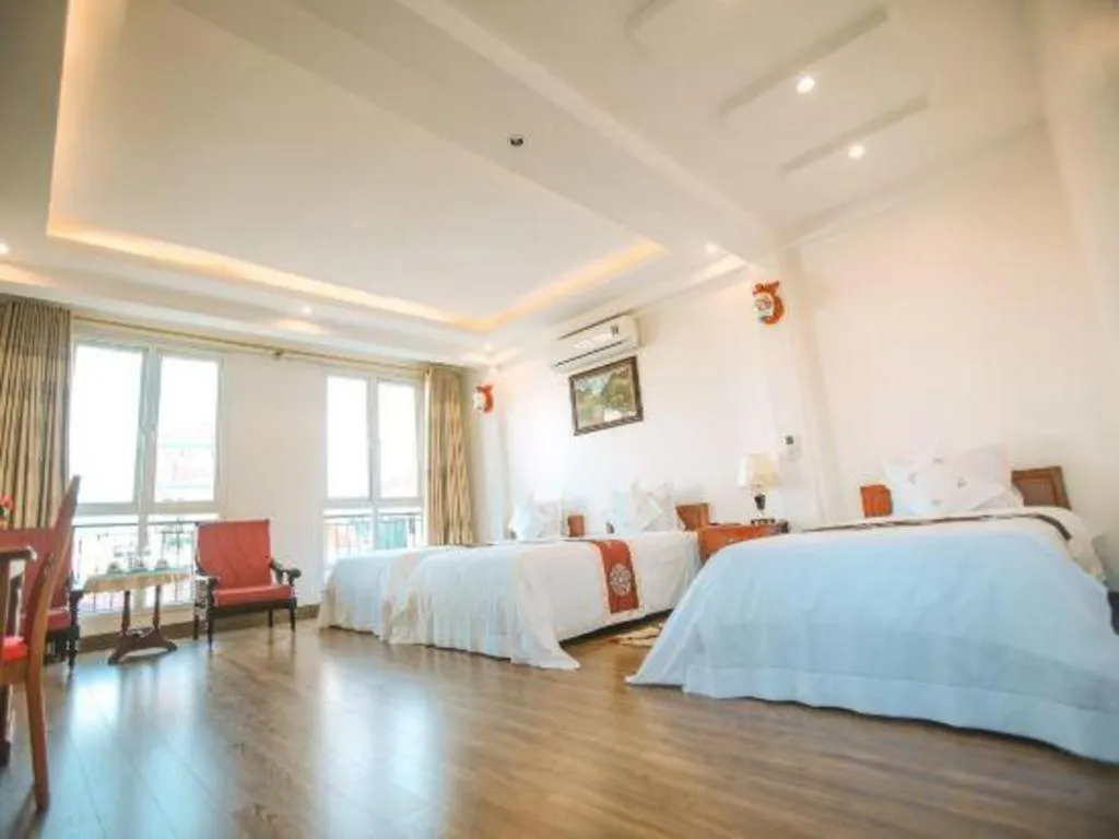 Bed in Ngoc Anh Hotel 2 Ninh Binh