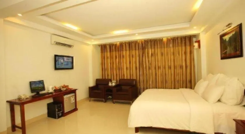 Bed in Ngoc Anh Hotel 2 Ninh Binh