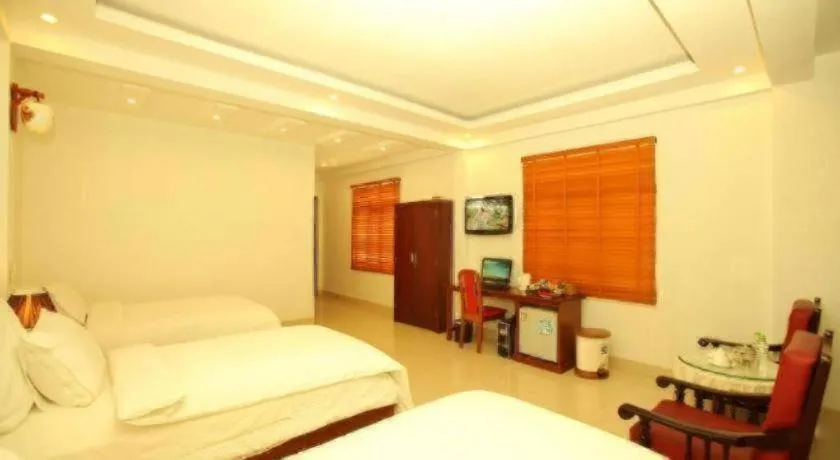 Bed in Ngoc Anh Hotel 2 Ninh Binh
