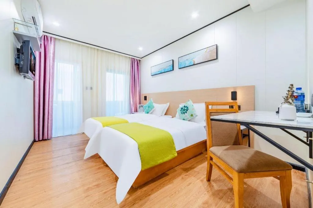 Bed in Xinghe Xinfeng Hotel Railway Station & Bus Station Branch