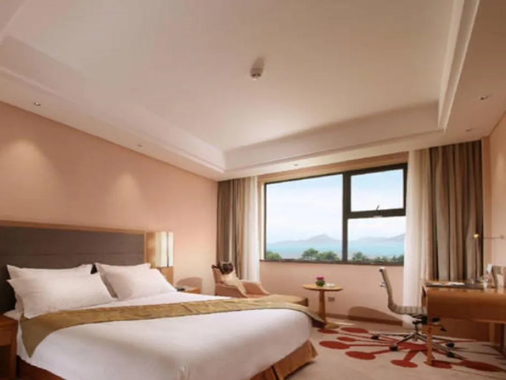 Bed in Fuzhou Fliport Garden Hotel