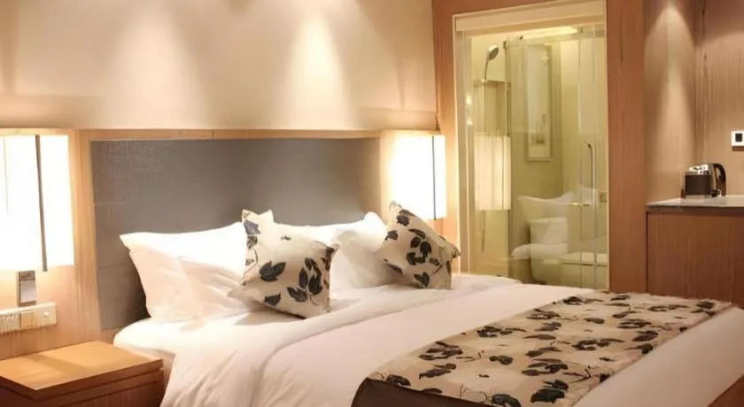 Bed in Fuzhou Fliport Garden Hotel