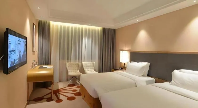 Bed in Fuzhou Fliport Garden Hotel