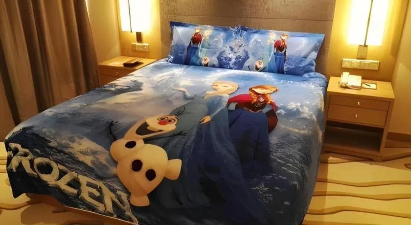 Bed in Fuzhou Fliport Garden Hotel