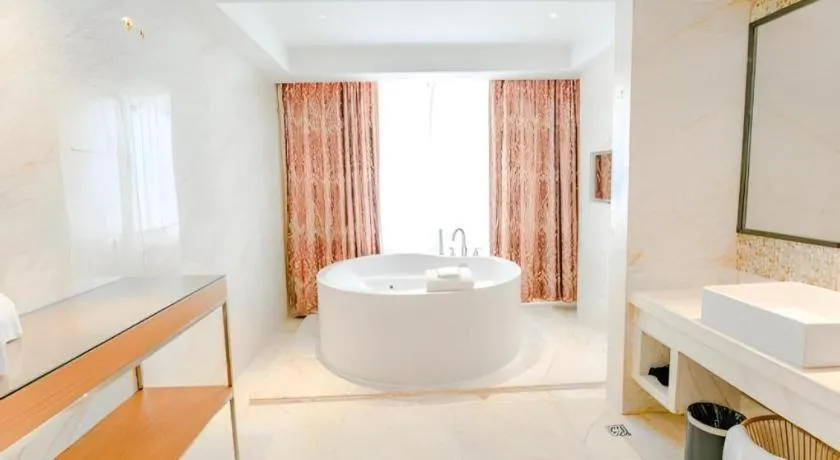 Bed in Fuzhou Fliport Garden Hotel